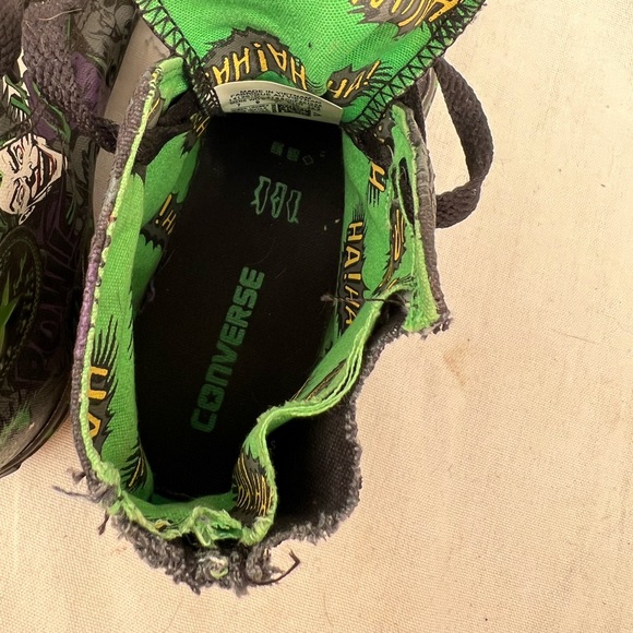 Converse Chuck Taylor All Stars Joker Batman DC Comics High Tops - Picture 7 of 13